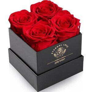Preserved Rose, Mothers Day Roses in a Box, Forever Preserved Roses Gift